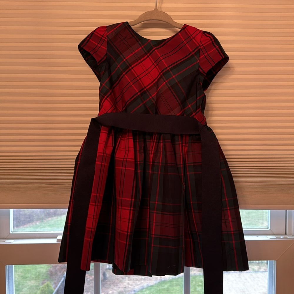 Size 18 month, worn only once, Ralph Lauren tartan dress. - Picture 7 of 7